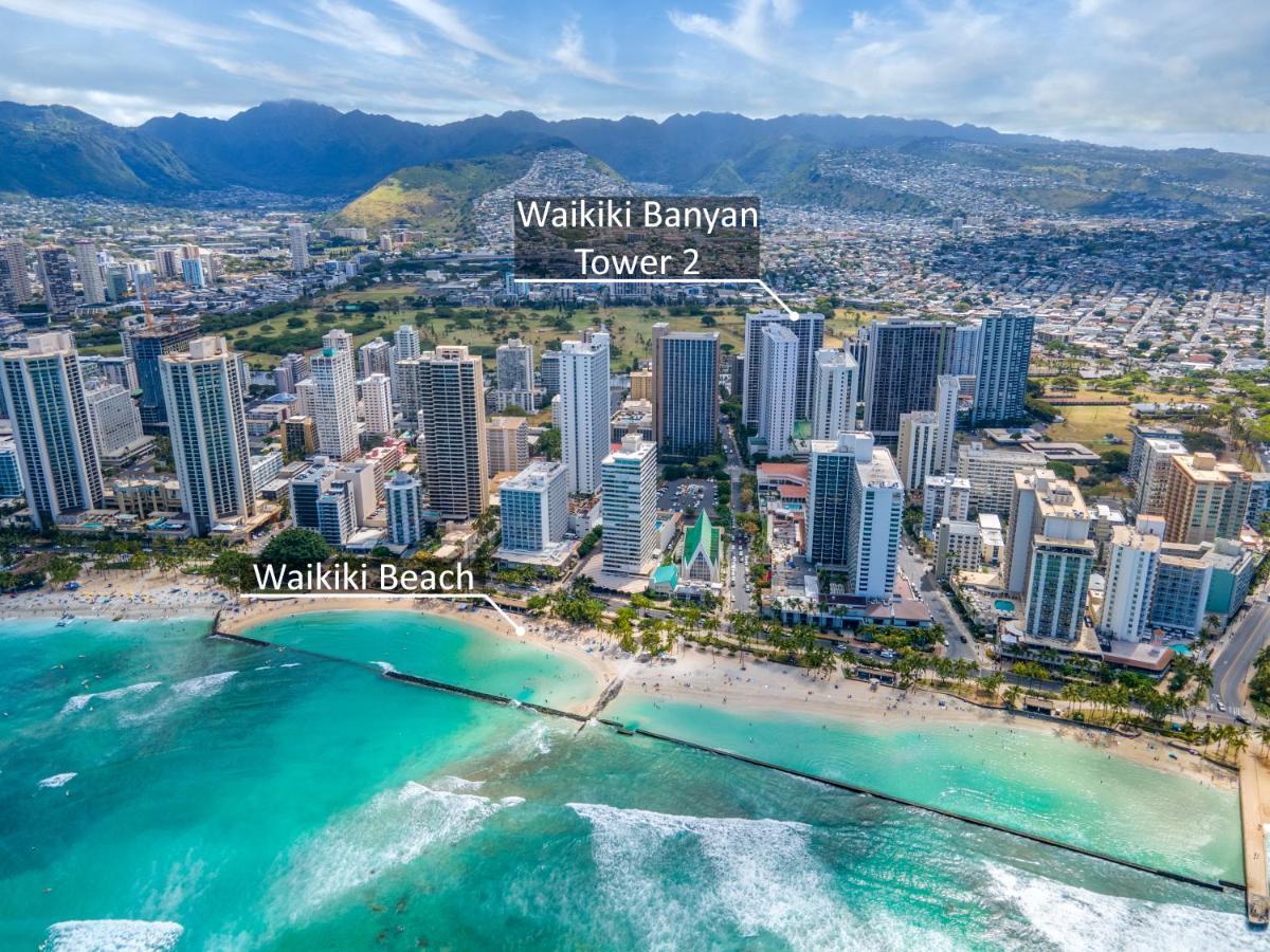 Waikiki Banyan 1Br With Great Ocean Views, Steps To Beach & Parking! Honolulu Buitenkant foto