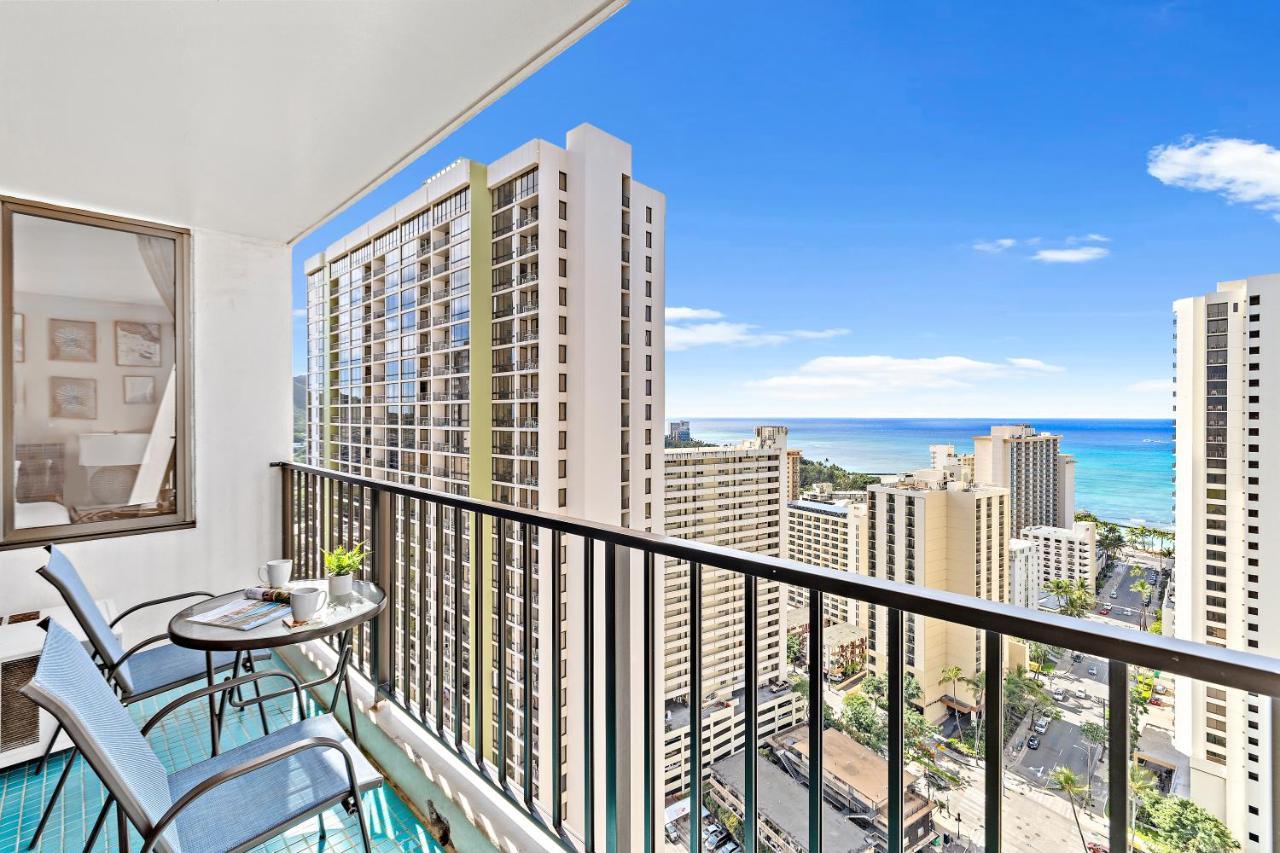 Waikiki Banyan 1Br With Great Ocean Views, Steps To Beach & Parking! Honolulu Buitenkant foto